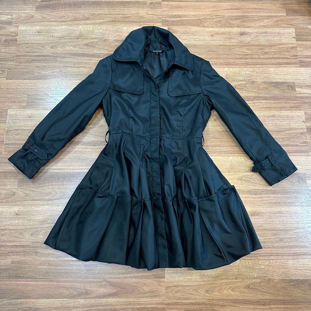Samuel Dong Bubble Coat Dress Black | Women Size S